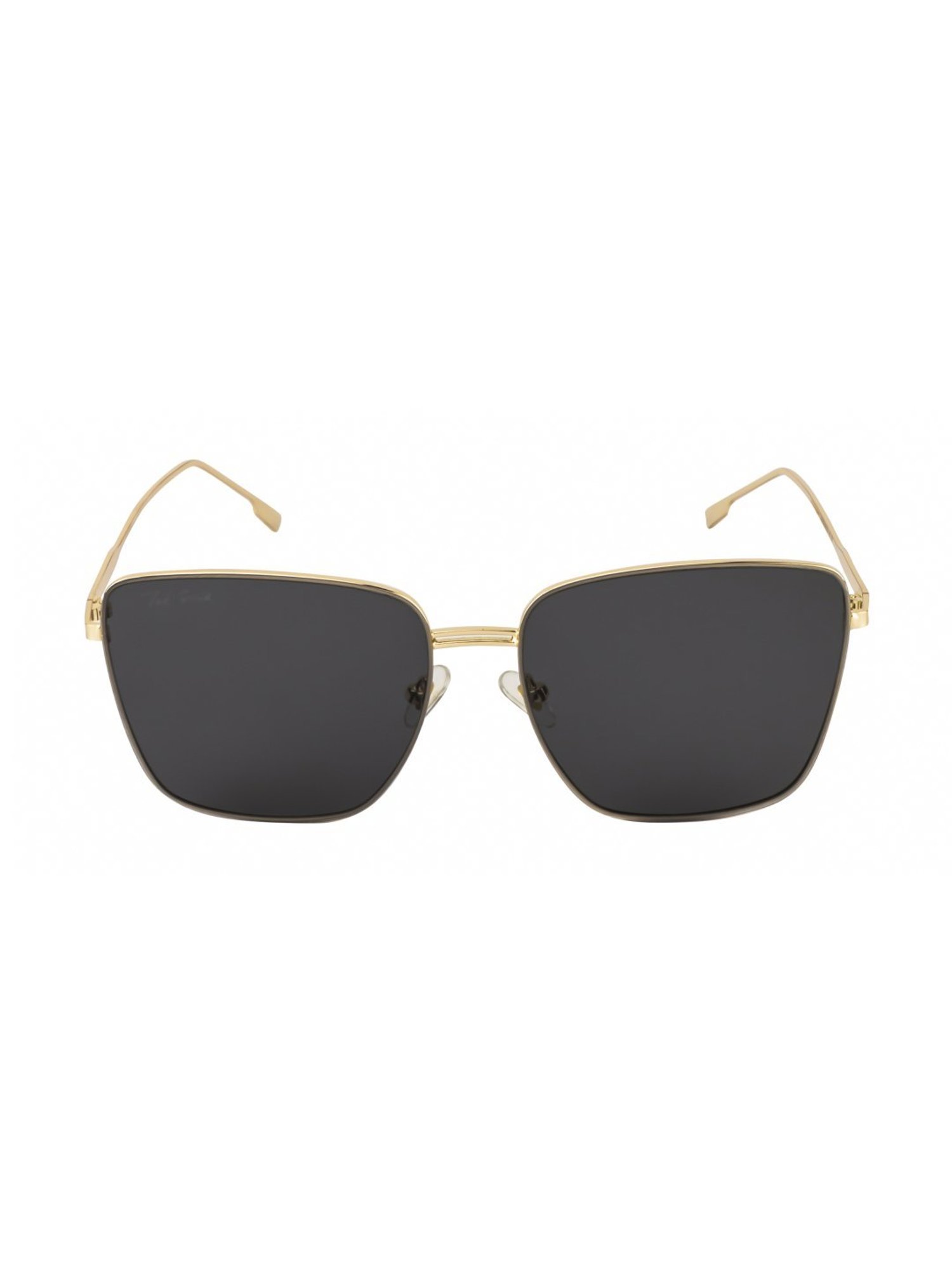 Ted Smith BEUNIQ_C1 Black Square Sunglasses