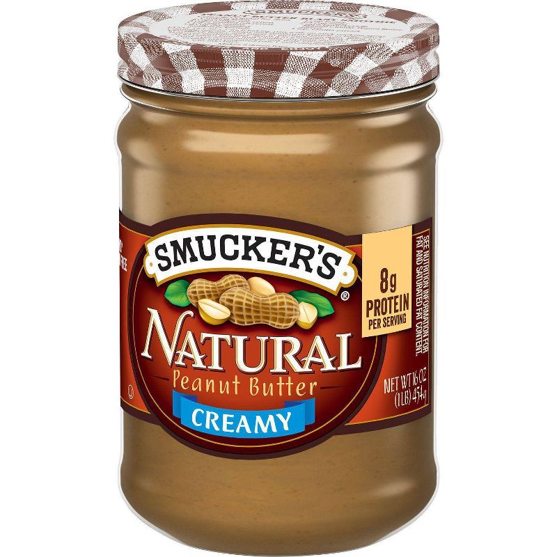 Smucker's Natural Creamy Peanut Butter - 16oz