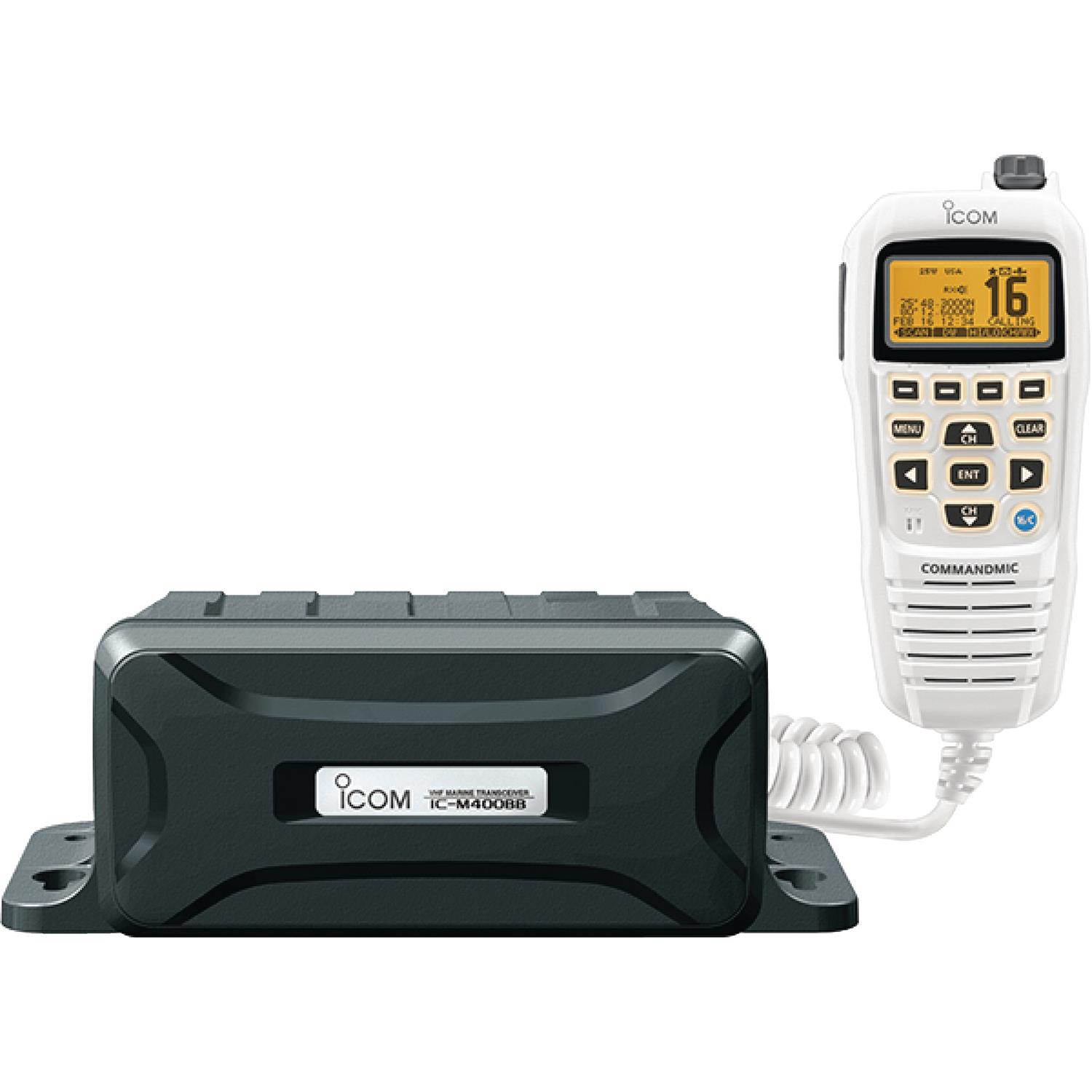 Icom M400BB bidirectional Active Noise Cancelling VHF Marine Black Box