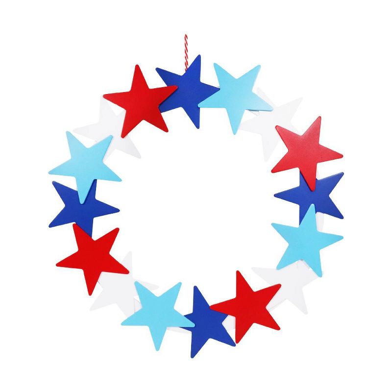 Darice 72" Prelit Commercial Size Canadian Pine Artificial Christmas Wreath - Clear Lights