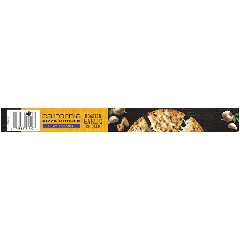 California Pizza Kitchen Roasted Garlic Chicken Crispy Thin Crust Frozen Pizza - 13.5oz