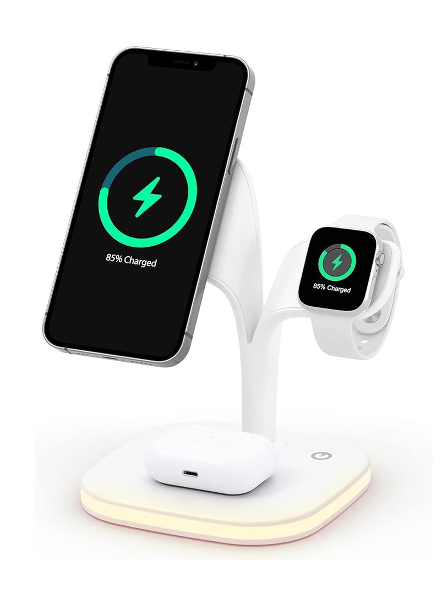 UNIGEN MAGTEC 500 23W 5 in 1 Mag-Safe Charging Station with QC 18W Adapter (White)