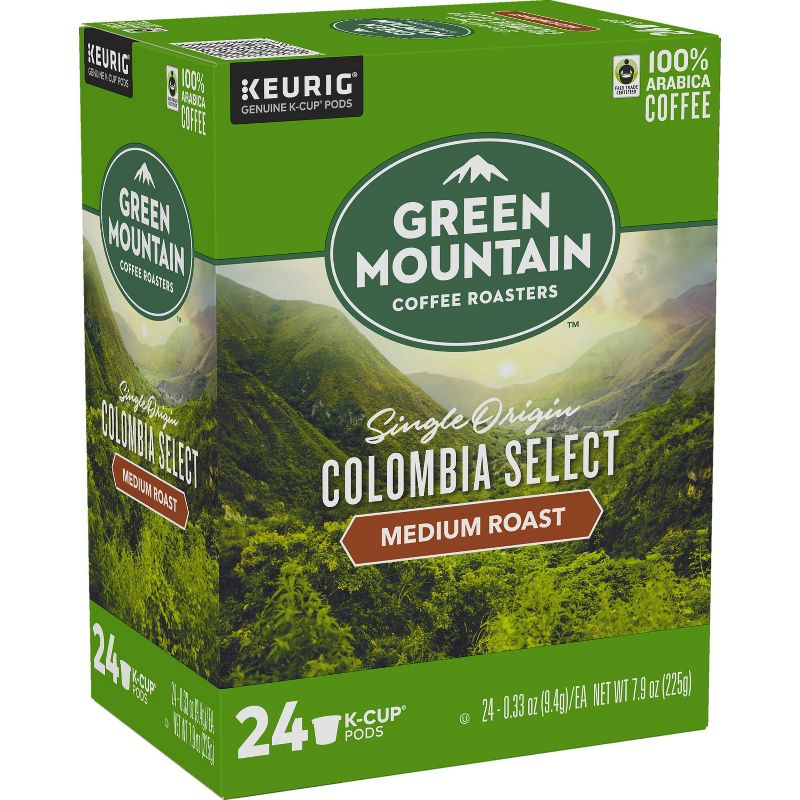 Green Mountain Coffee Colombia Select Keurig K-Cup Coffee Pods - Medium Roast - 24ct