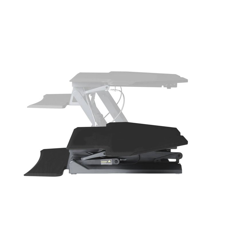 Airlift Corner Height Adjustable Desk Converter Black - Seville Classics