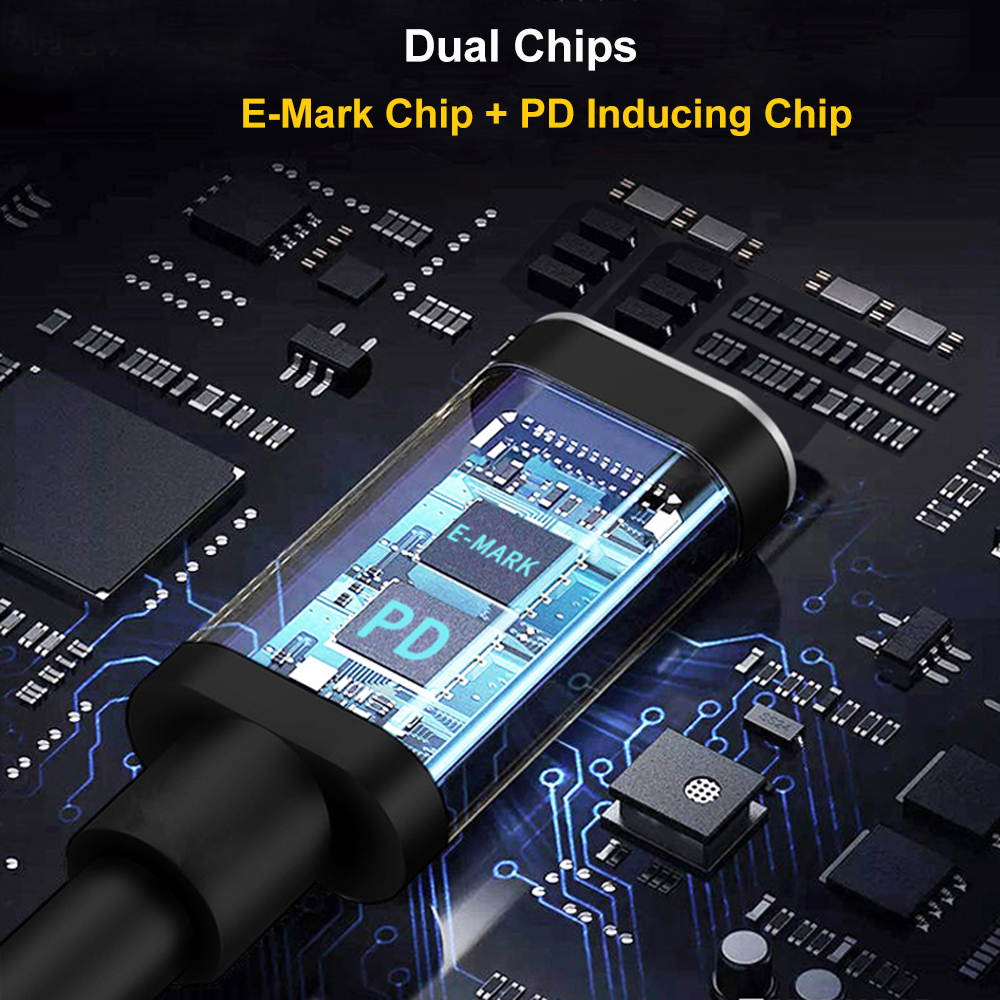 100W USB-C Type C Female to 7.4x5.0mm PD Charger Converter Cable for HP 90W or below Laptops