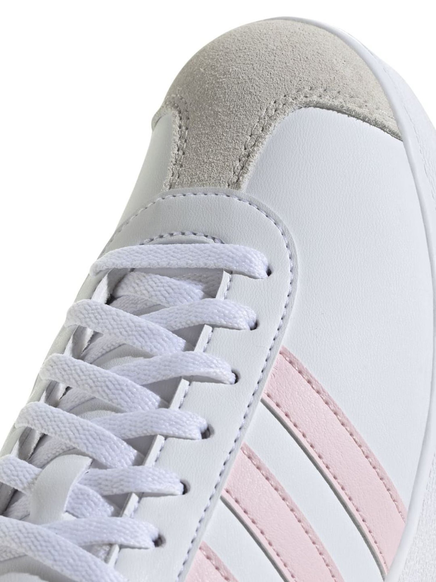 Adidas Women's VL COURT BASE White Skateboarding Shoes