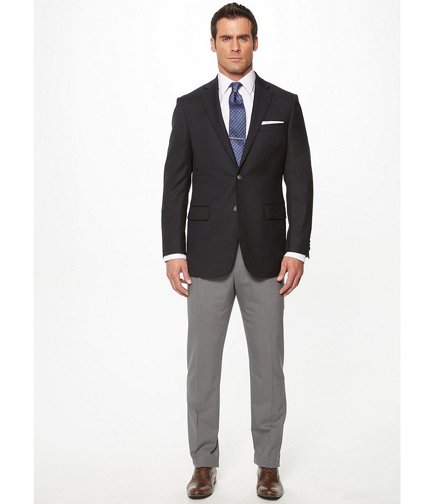 John Varvatos Slim Fit Solid Wool Sportcoat