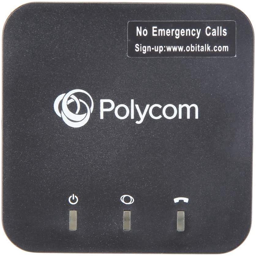 OBi200 1-Port VoIP Adapter with Google Voice and Fax Support for Home and SOHO Phone Service, Black