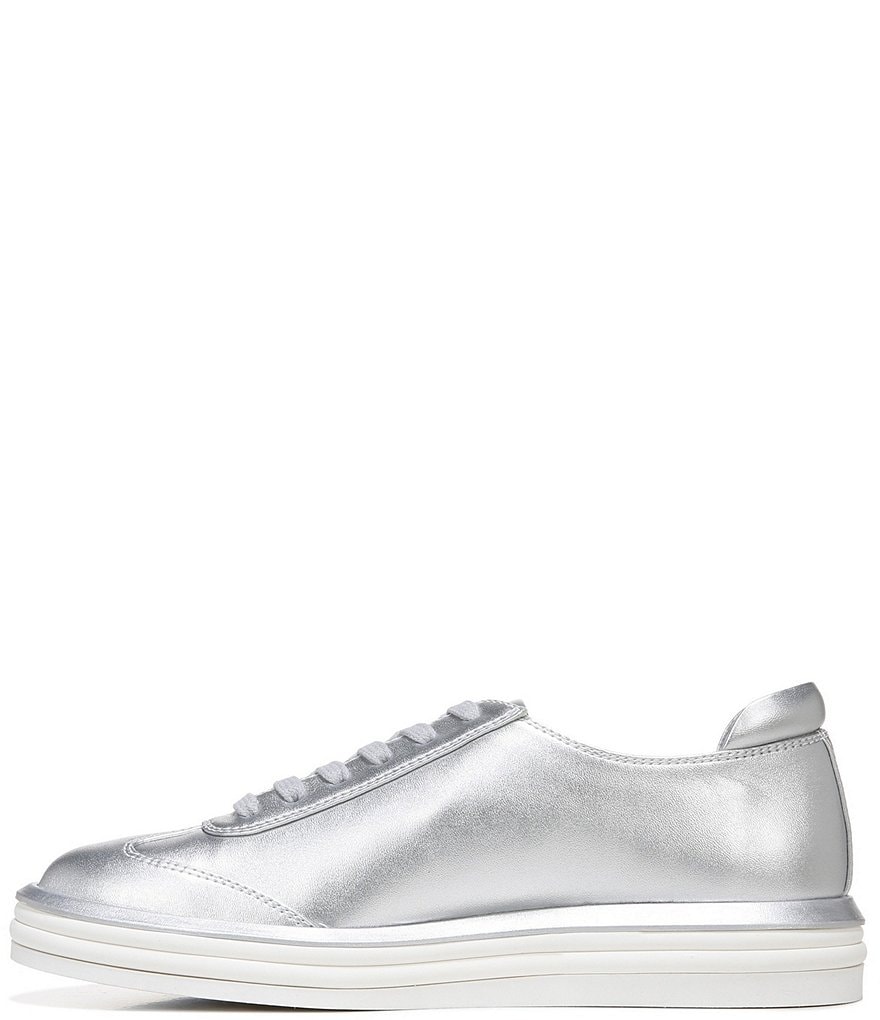 Franco Sarto Lumiere Metallic Lace-Up Sneakers