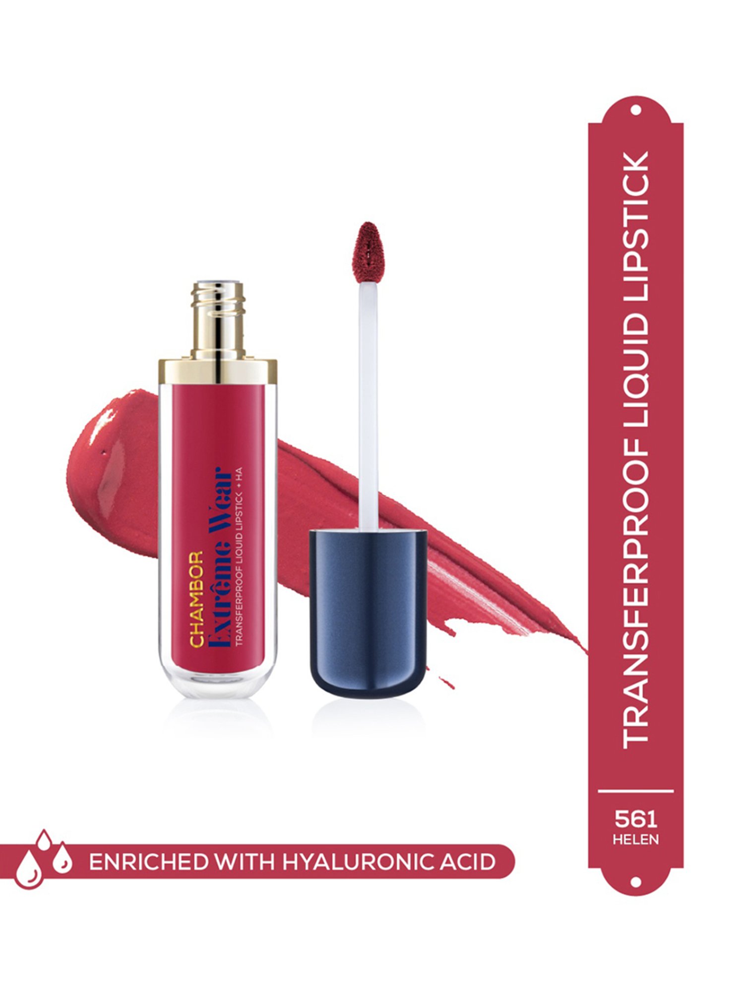 CHAMBOR Extreme Wear Transferproof Liquid Lipstick 561 Helen - 6 ml