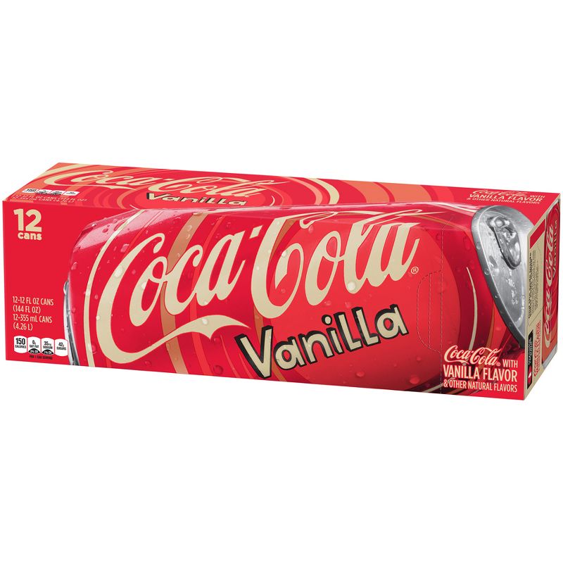 Coca-Cola Vanilla - 12pk/12 fl oz Cans