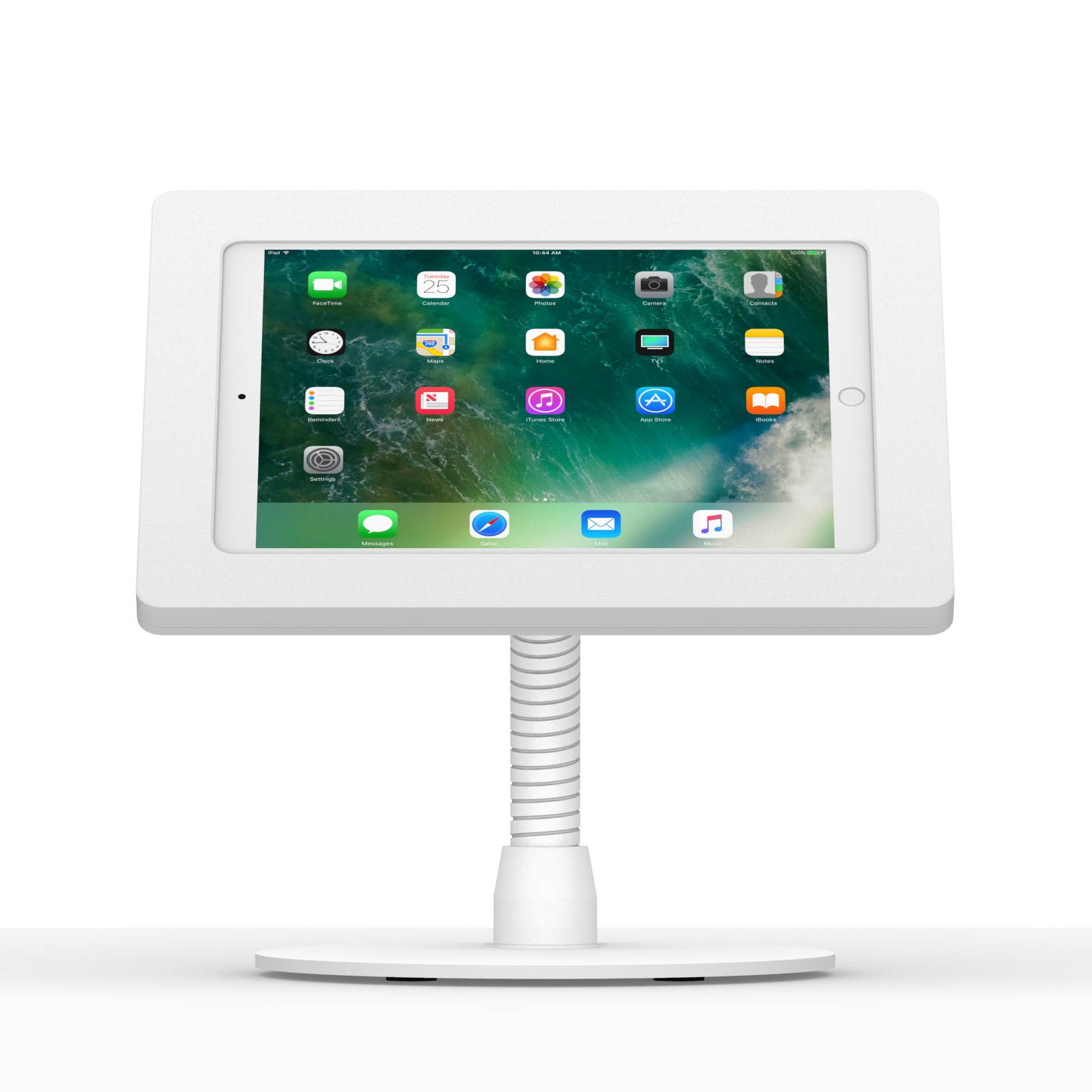 VidaMount White Enclosure and Portable Flexible Stand [Bundle] compatible with iPad Pro 10.5" & Air 3rd Gen