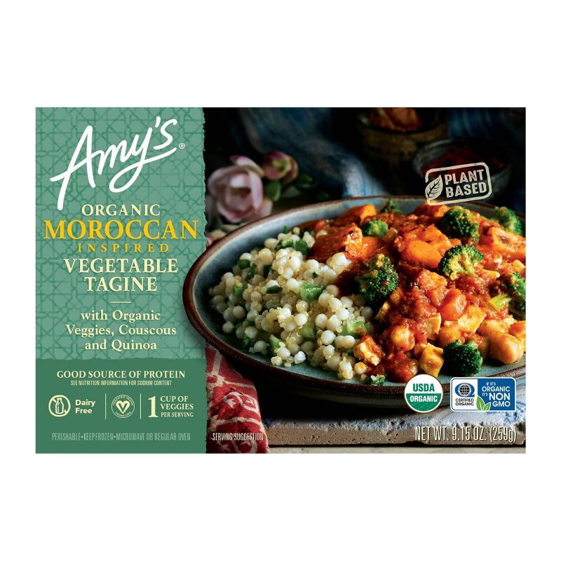 Amy's Frozen Moroccan Vegetable Tagine - 9.15oz