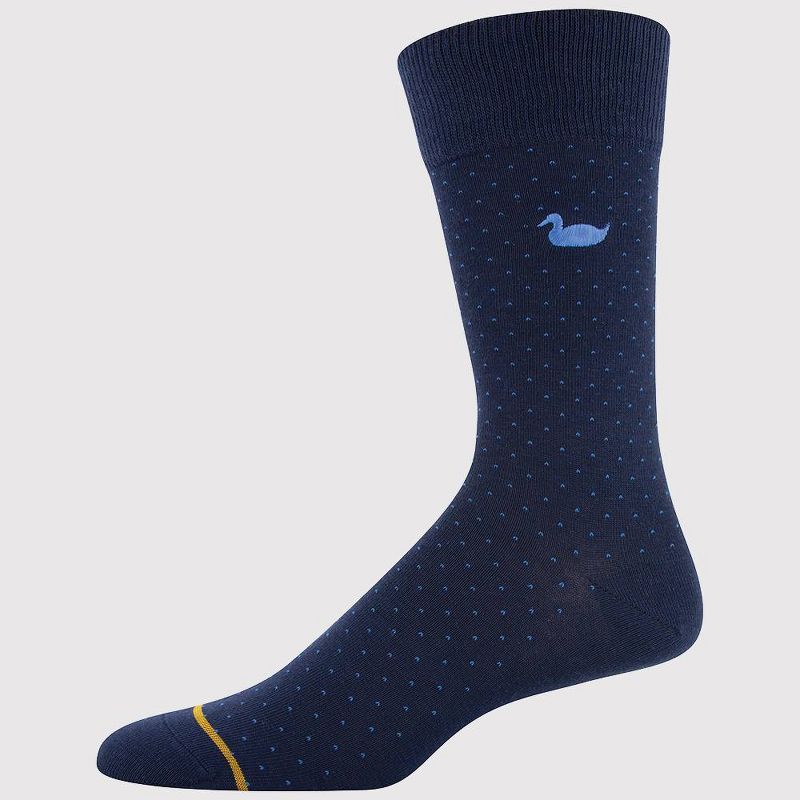 Signature Gold by GOLDTOE Men's Embroidery Dot Crew Socks 3pk - 6-12.5