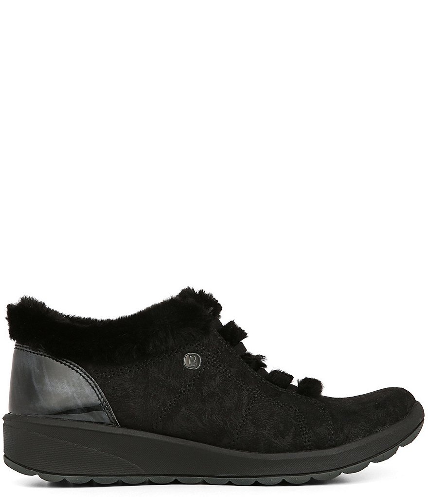 Bzees Premium Golden Faux Fur Lined Washable Ankle Booties