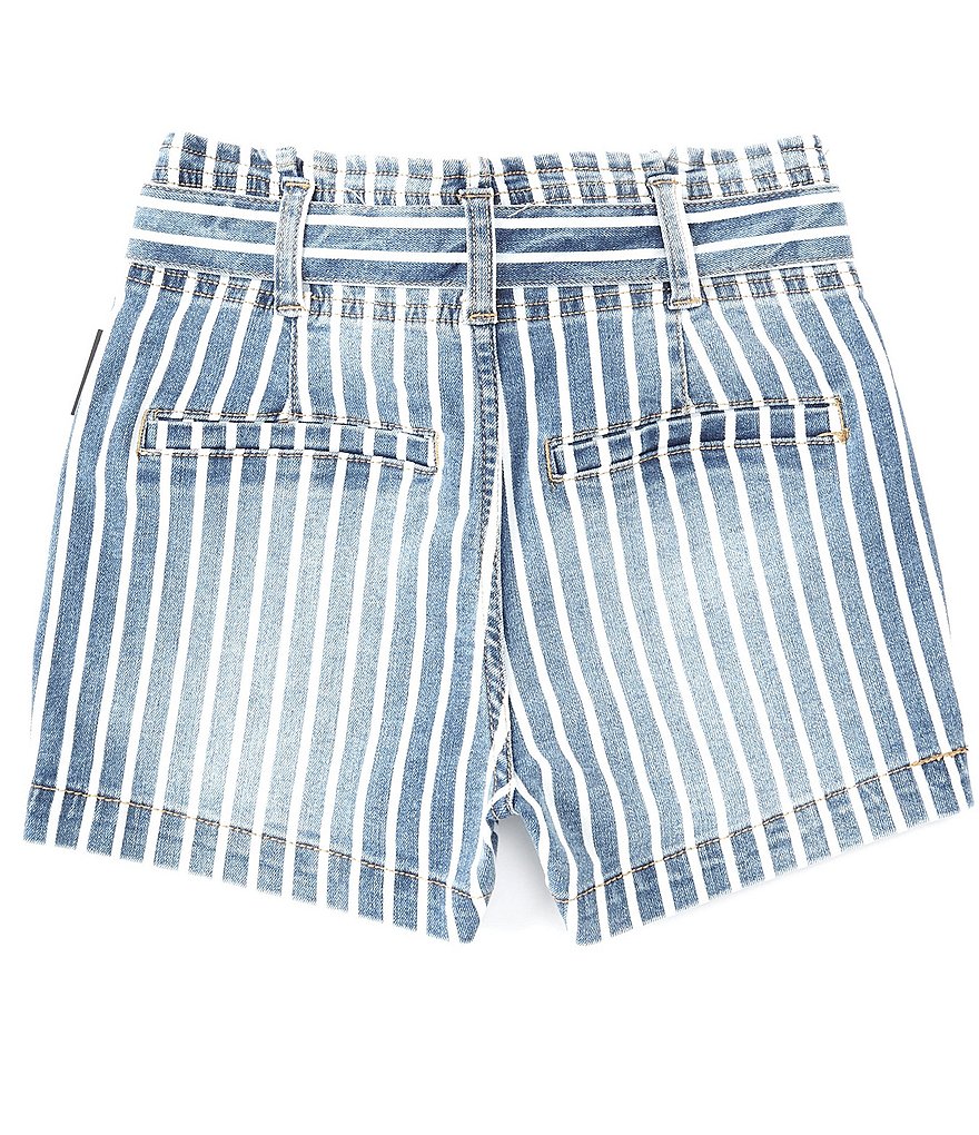 Celebrity Pink Big Girls 7-16 Striped Tie-Waist Shorts