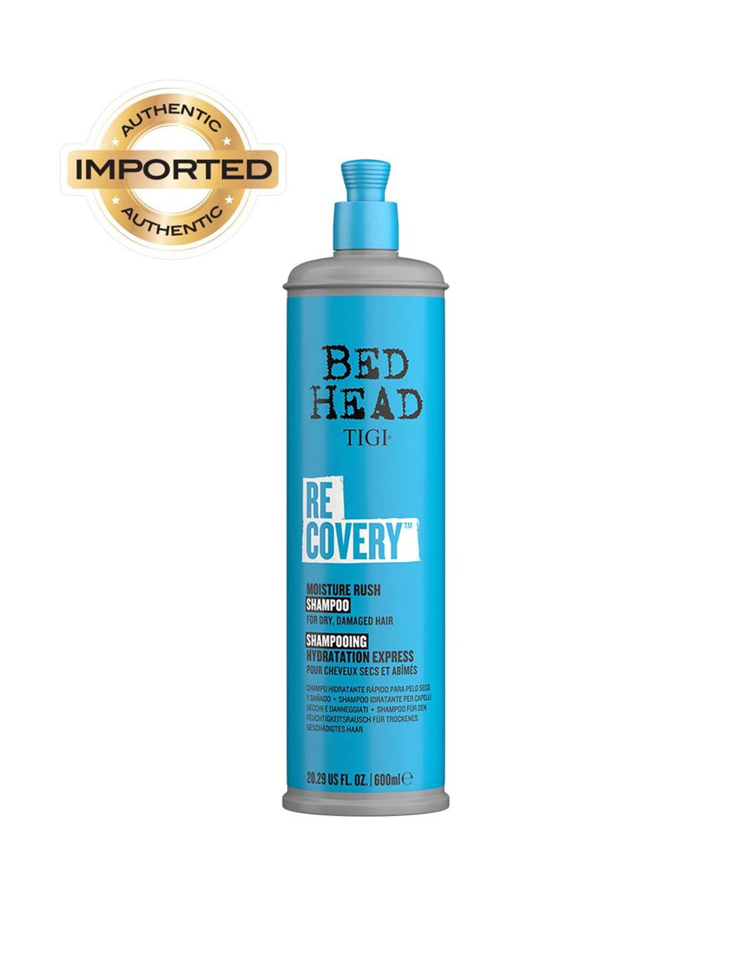 Bed Head TIGI Recovery Moisture Rush Shampoo - 600 ml