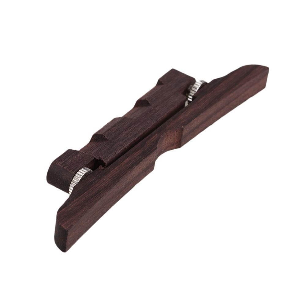 BQLZR 20 Sets Rosewood Compensated Mandolin Guitar Bridge Adjustable Height