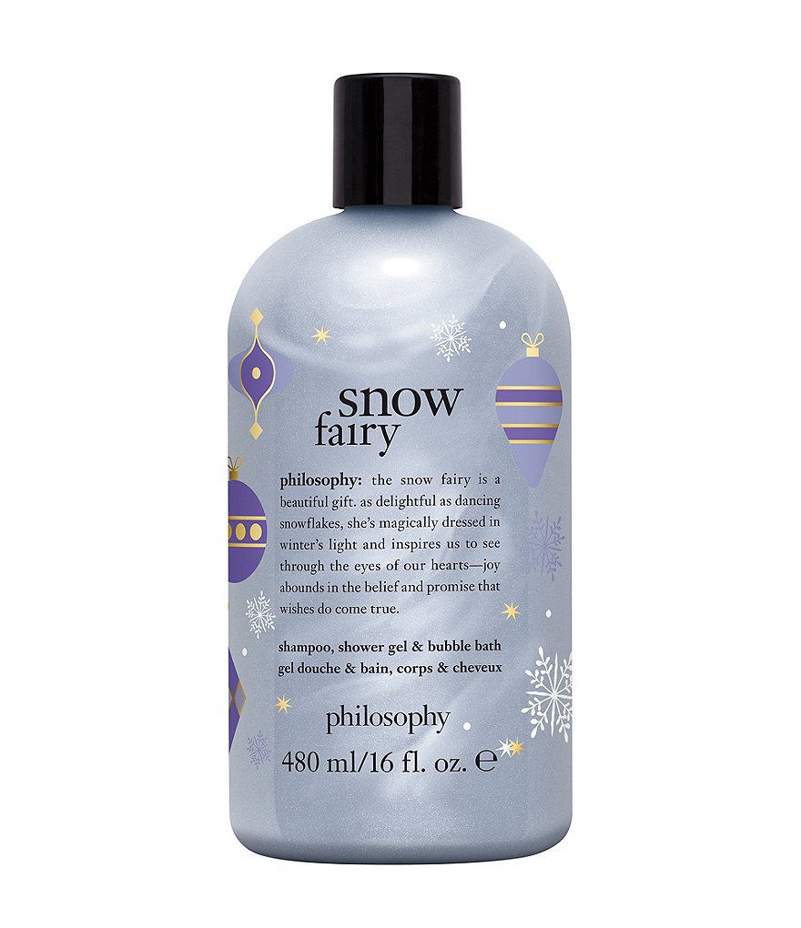 philosophy Snow Fairy Shampoo, Shower Gel & Bubble Bath Limited Edition