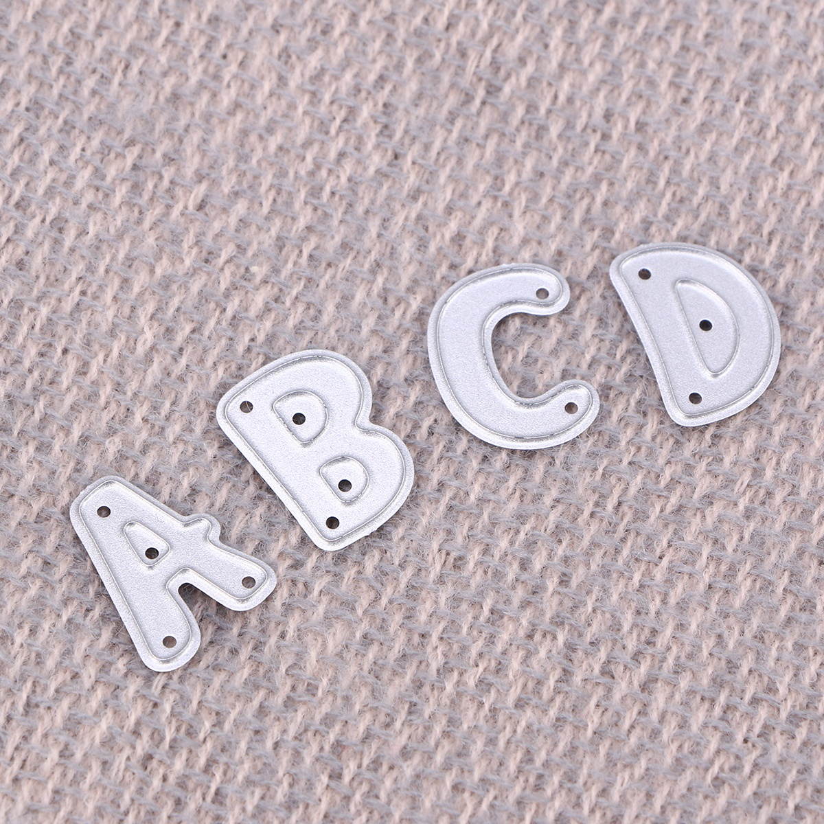 Alphabet Cutting Dies 26 Letters Stencil TemplateMetal Embossing Stencil for Album Scrapbooking