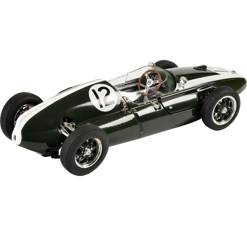 Cooper T51 #12 Jack Brabham Winner F1 British GP Aintree Circuit (1959) Ltd Ed to 1000 pcs 1/18 Diecast Model Car by Schuco