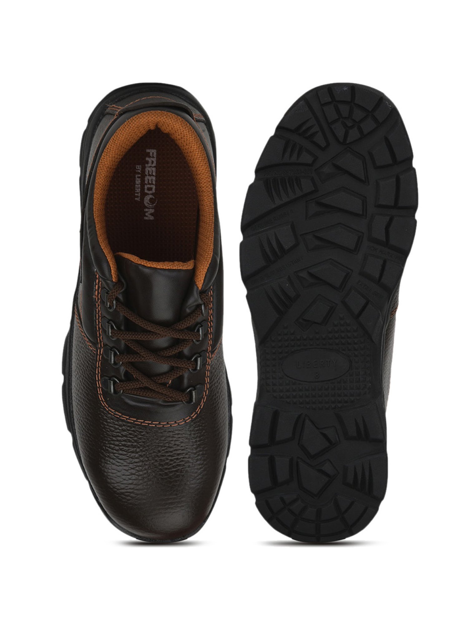 Freedom by Liberty Men's ARMOUR-ST Brown Derby Shoes