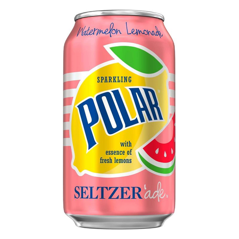 Polar Seltzerade Watermelon Lemonade - 8pk/12 fl oz Cans