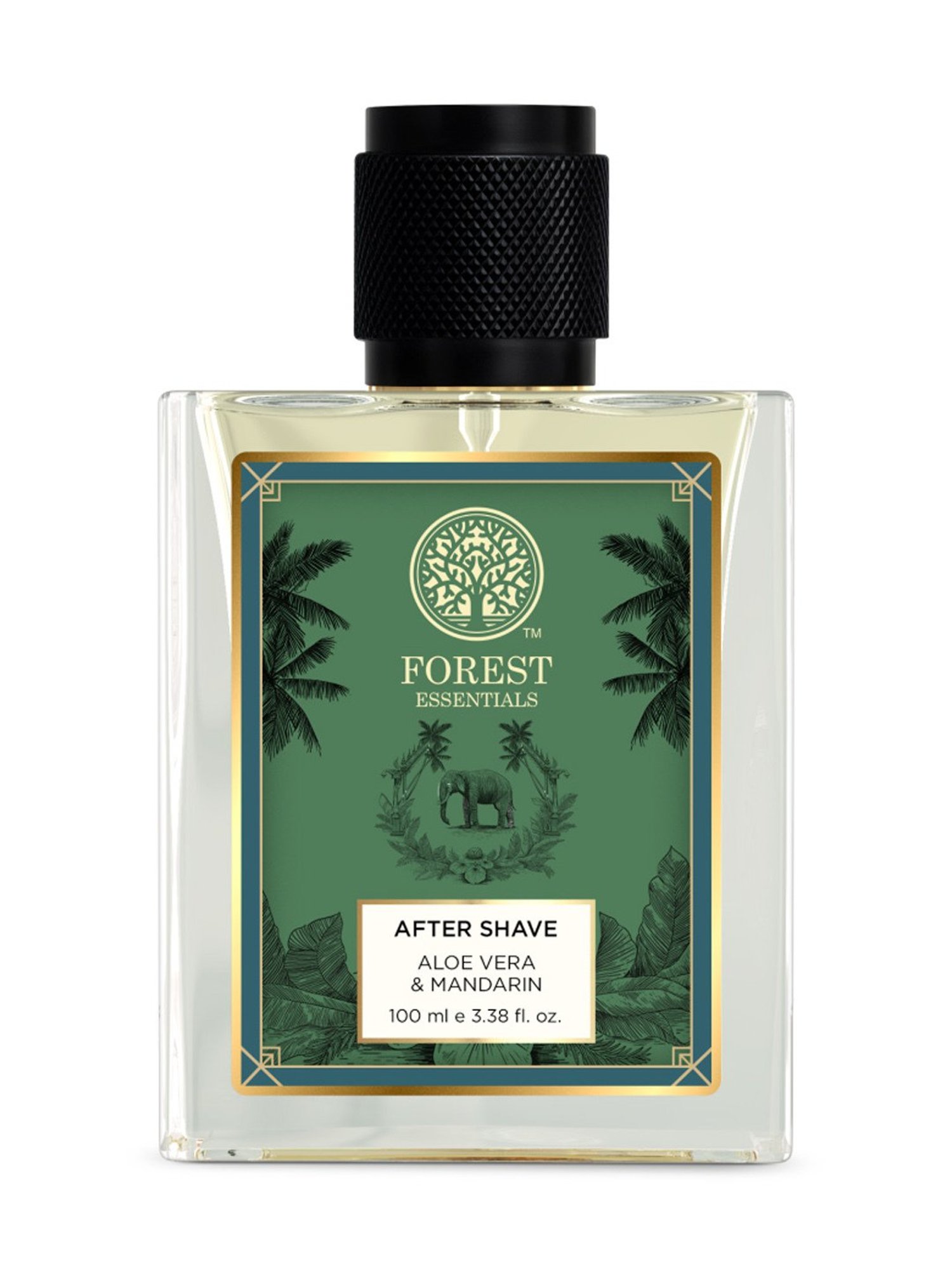 Forest Essentials Aloe Vera & Mandarin Aftershave Spray Splash with Refreshing Toner - 100 ml