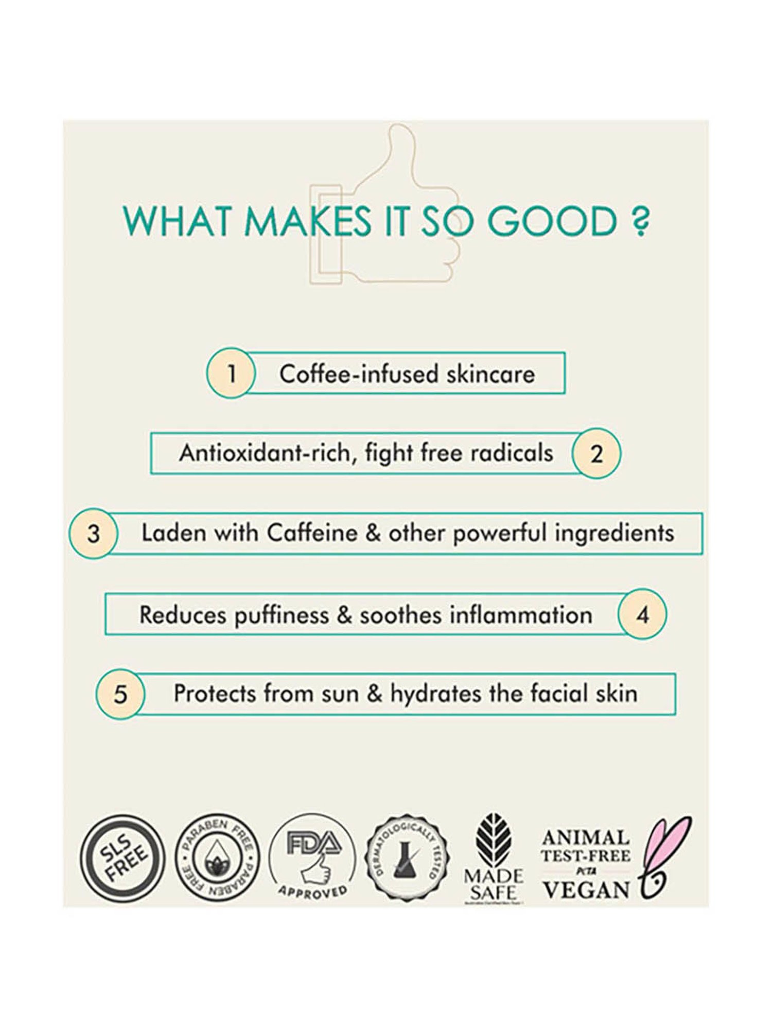 mCaffeine Coffee Ready Duo for Cleanse & De-Pufff