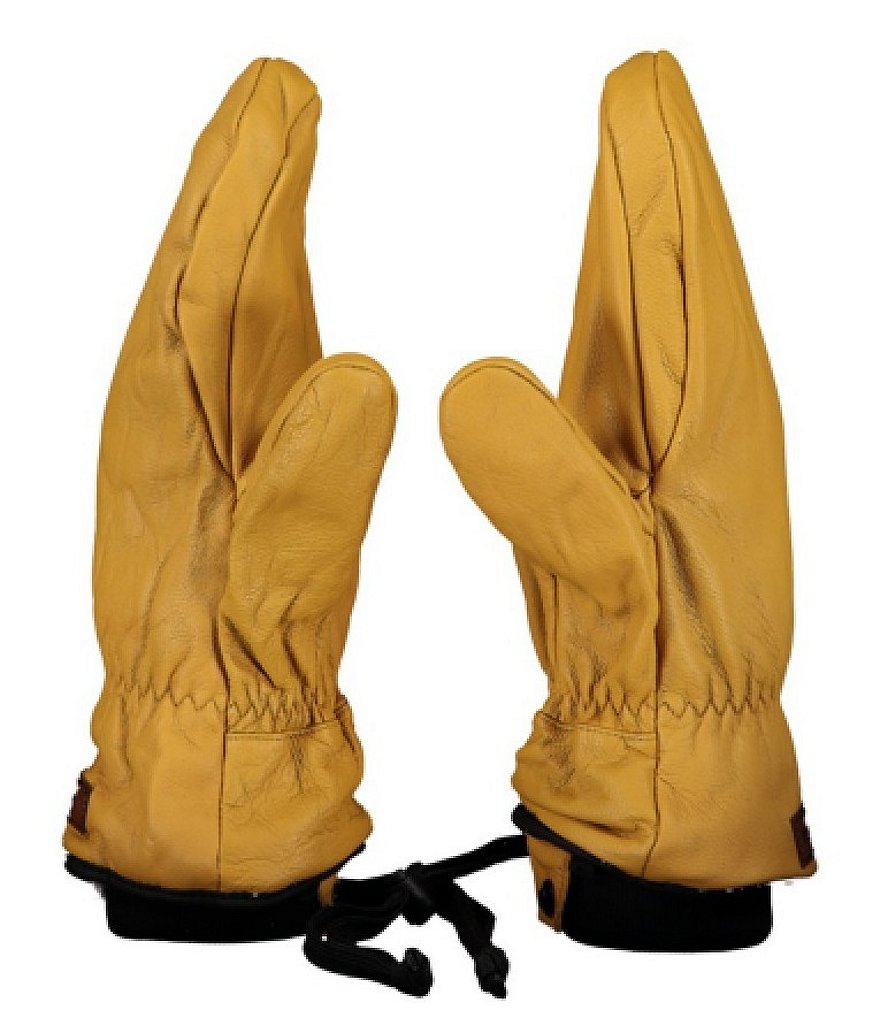 Obermeyer Glo Leather Snow Ski Mittens