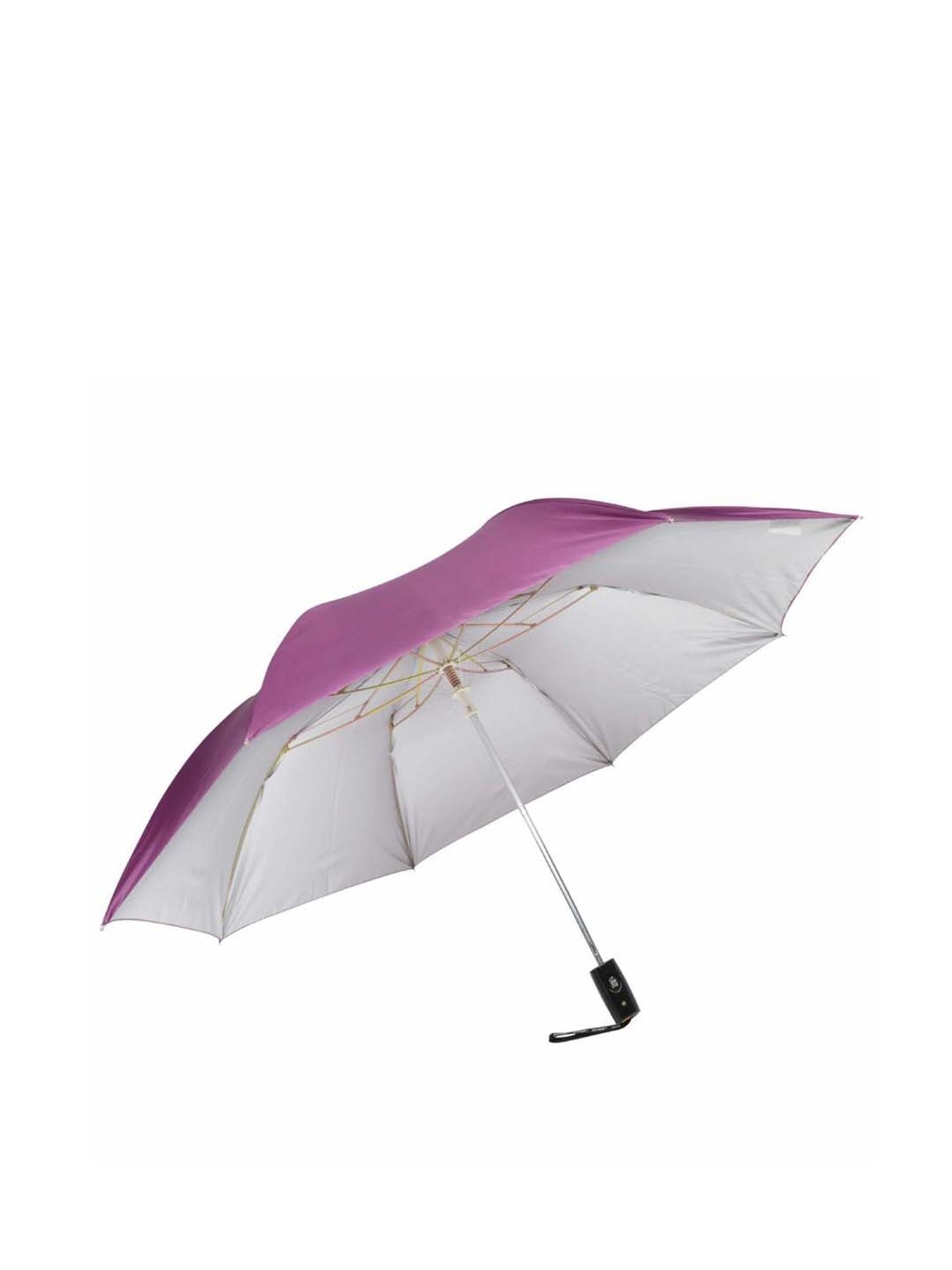 Eume Armor Purple Solid 2 Fold Umbrella - 24.5 inch