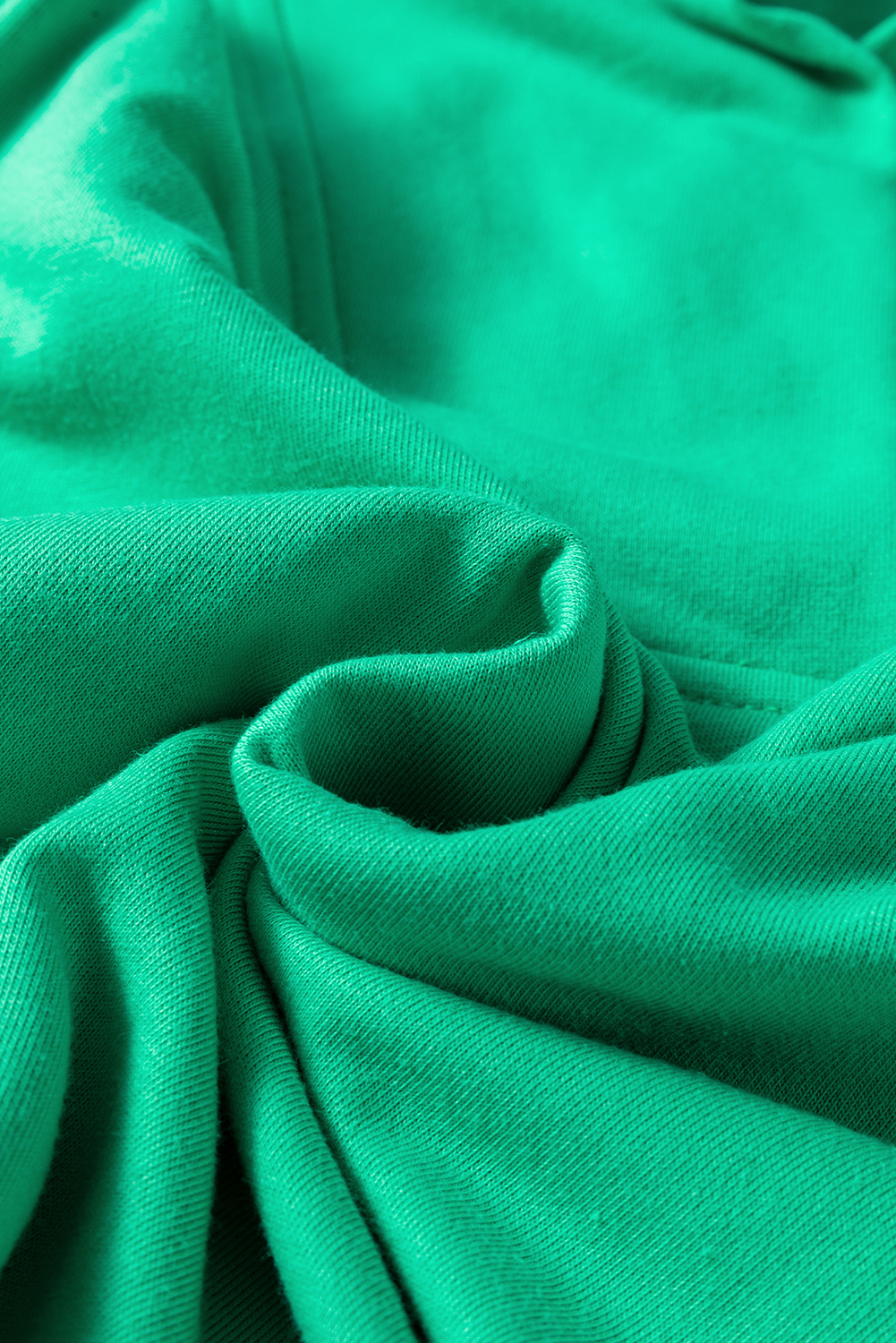 Skobeloff Textured Ruffle Split Top and Drawstring Shorts Set