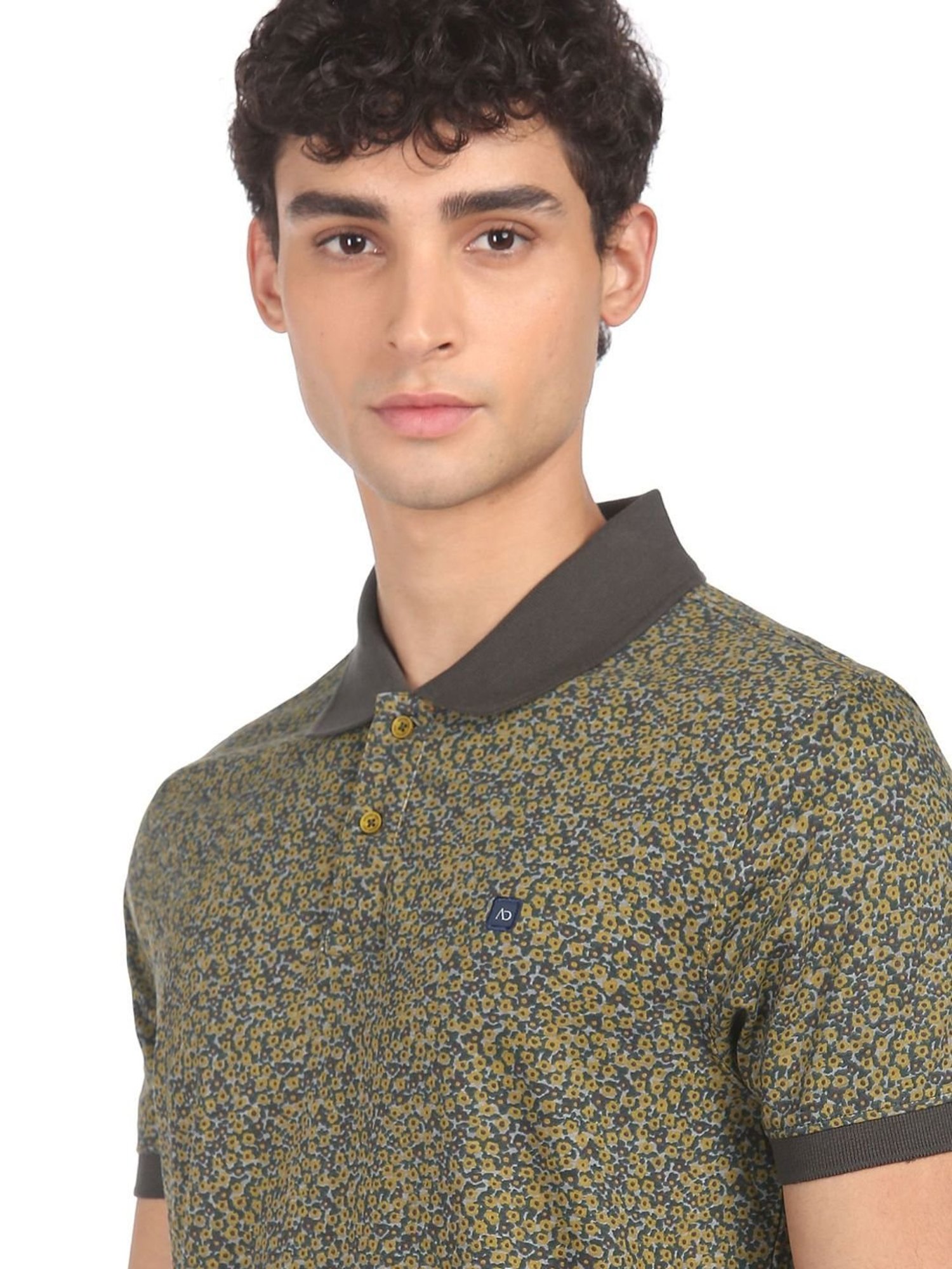 AD by Arvind Red Polo T-Shirt