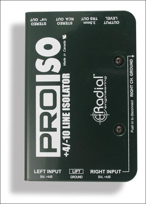Radial Radial Pro-Iso Stereo Line Isolator