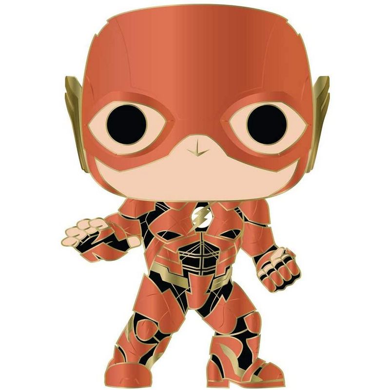 Funko Pop! Pin: Justice League - The Flash Premium Enamel Pin