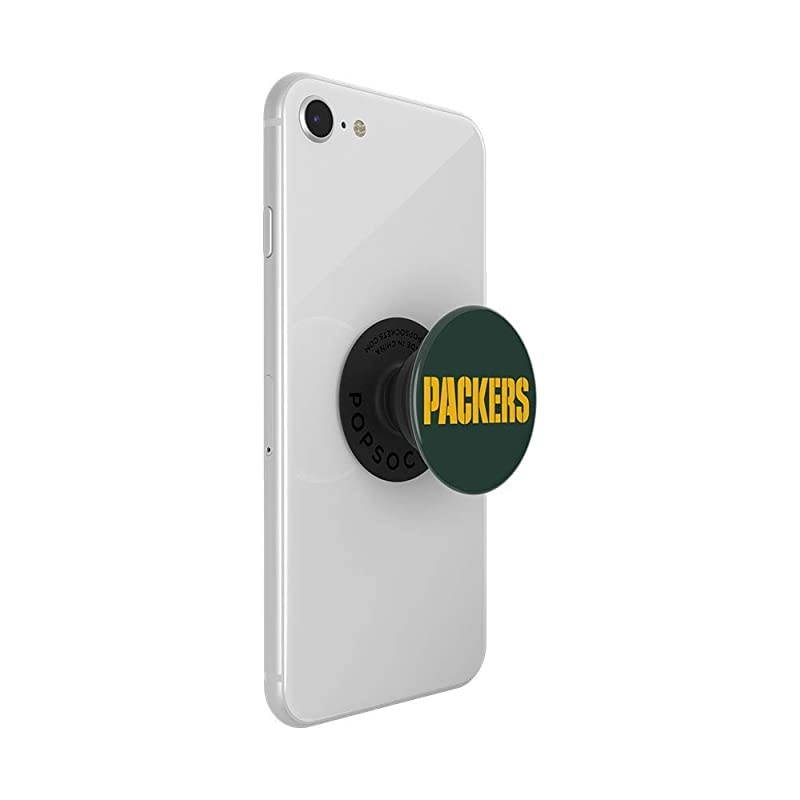 PopGrip with Swappable Top for Phones & Tablets - NFL - Green Bay Packers Logo