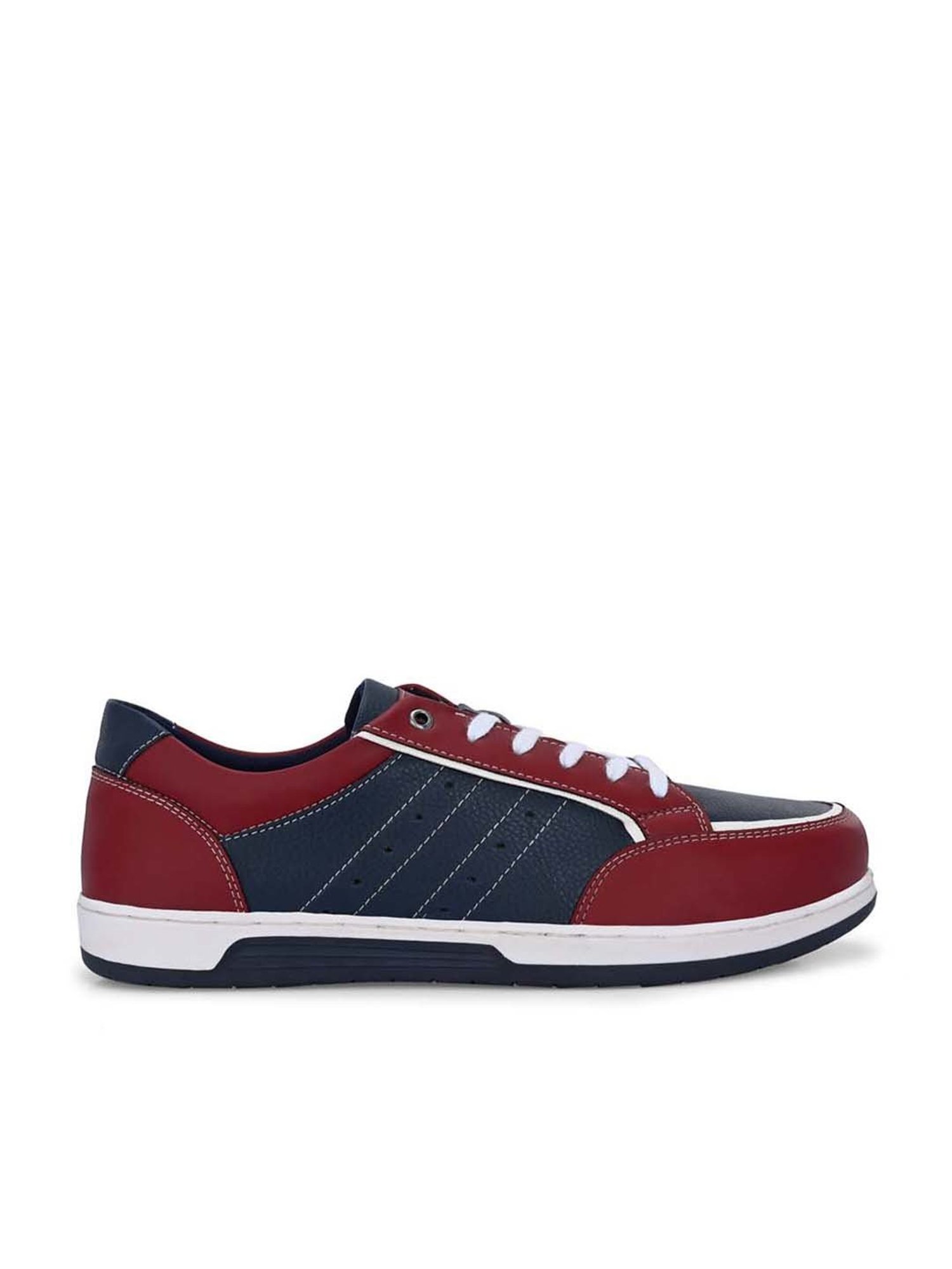 Clog London Men's Red Casual Sneakers