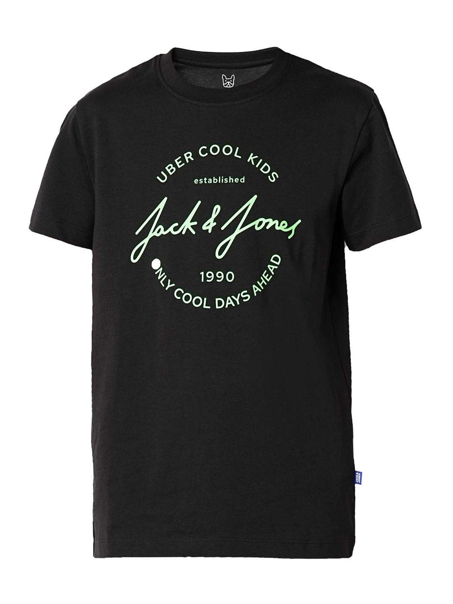 Pantaloons Junior Navy Cotton Printed T-Shirt