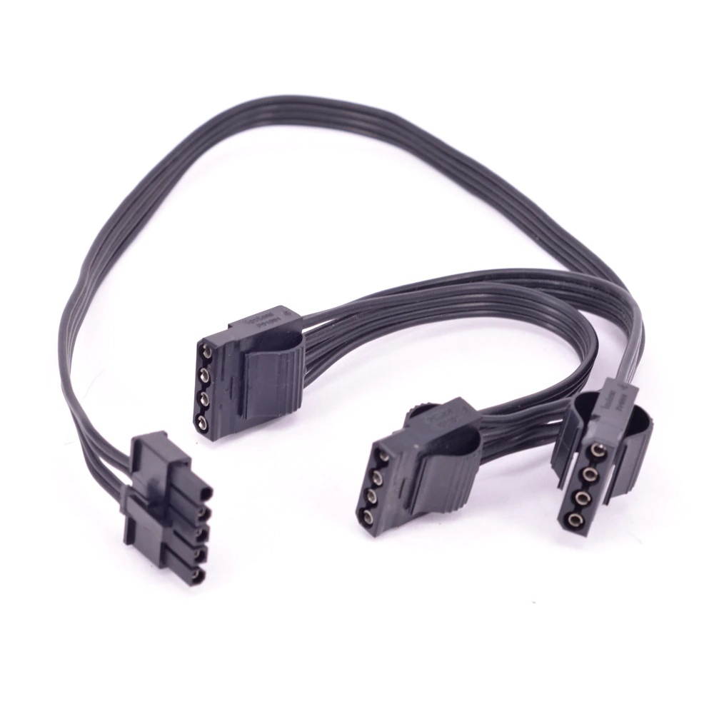 5 Pin to 3 Port Peripheral 4 Pin Molex IDE Power Supply Cable for Cooler Master VSM750 VSM650 VSM550 PSU Modular