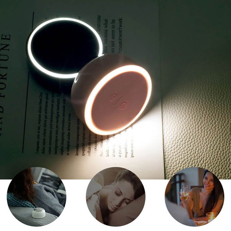 A3 Portable Mini Stereo Wireless Bluetooth Speaker, with Magnetic & LED Night Light Function, Support Hands-free