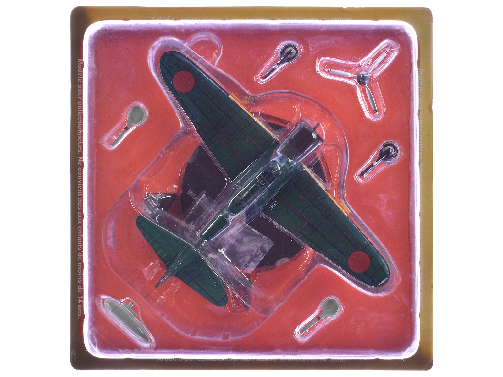 Mitsubishi A6M3 "Zero" Fighter Aircraft "Imperial Japanese Navy Air Service" 1/72 Diecast Model by DeAgostini