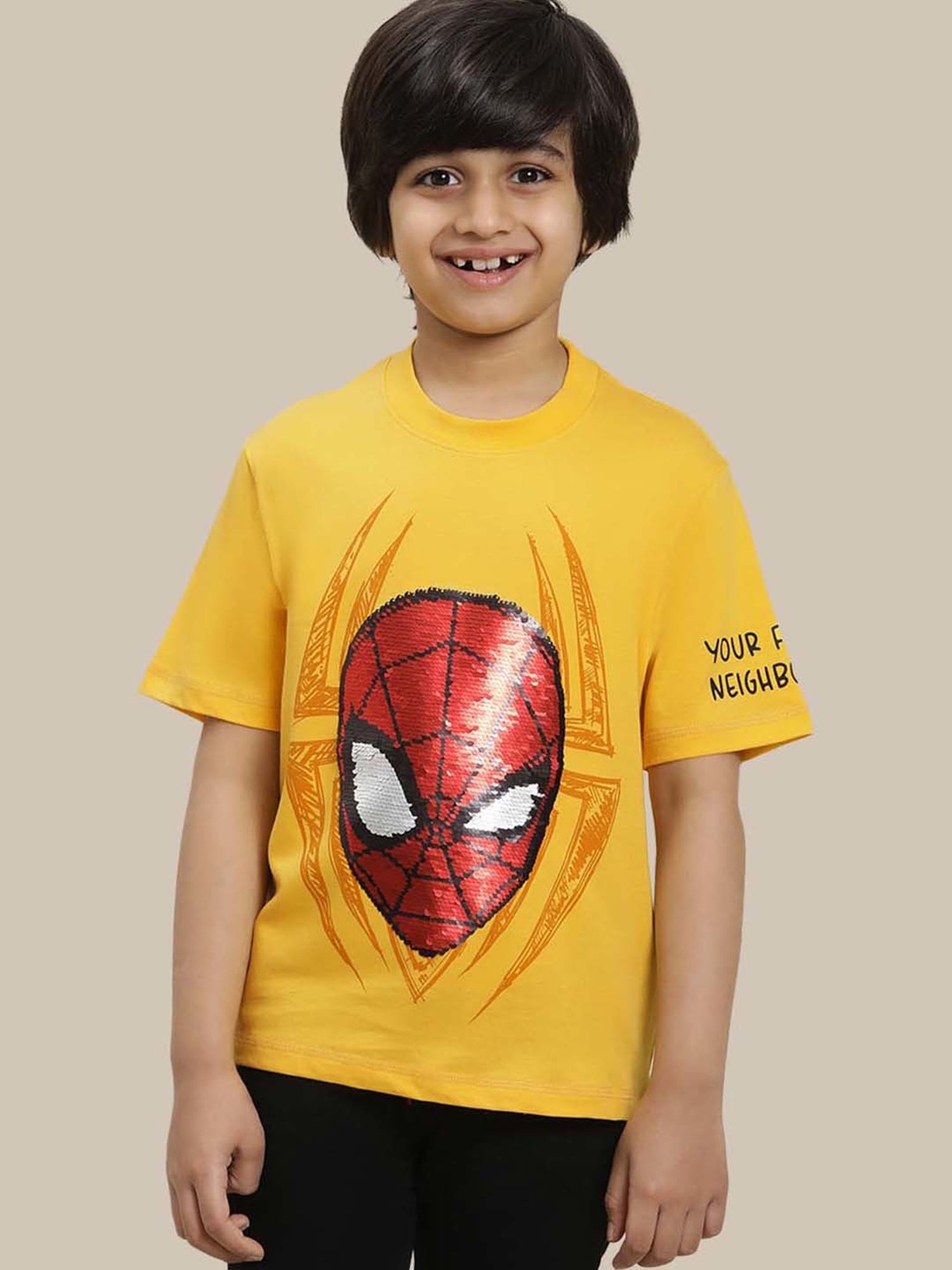 Kidsville Multicolor Cotton Printed T-Shirt