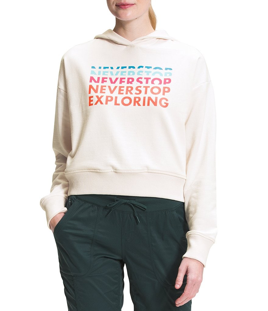The North Face #double;Never Stop Exploring#double; Long Sleeve Logo Play Hoodie