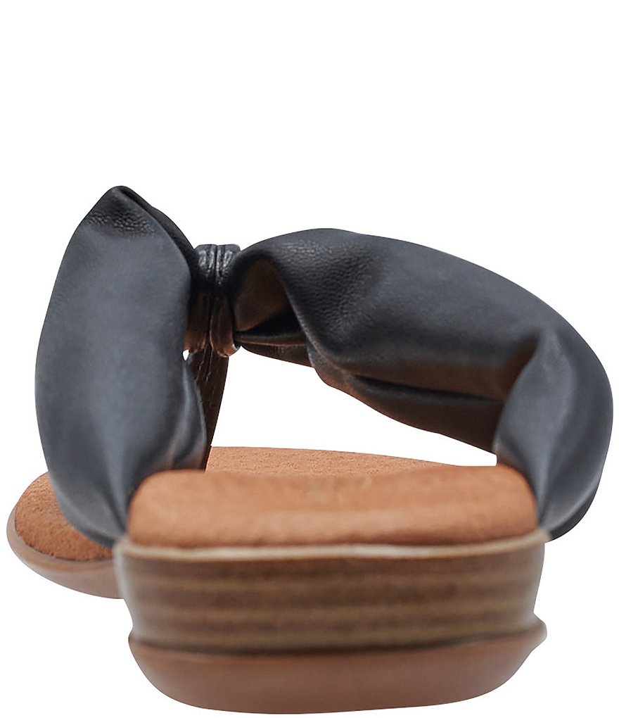 Andre Assous Nuya Featherweights&trade; Padded Straps Leather Thong Sandals