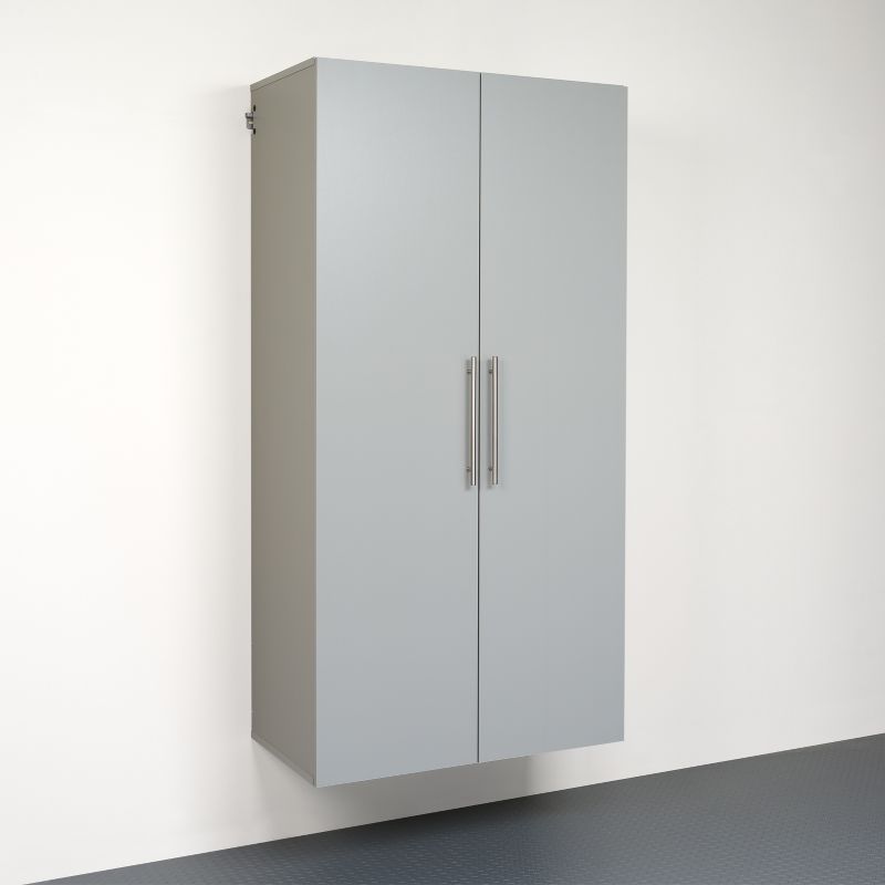 Hangups 36" Large Storage Cabinet Light Gray - Prepac