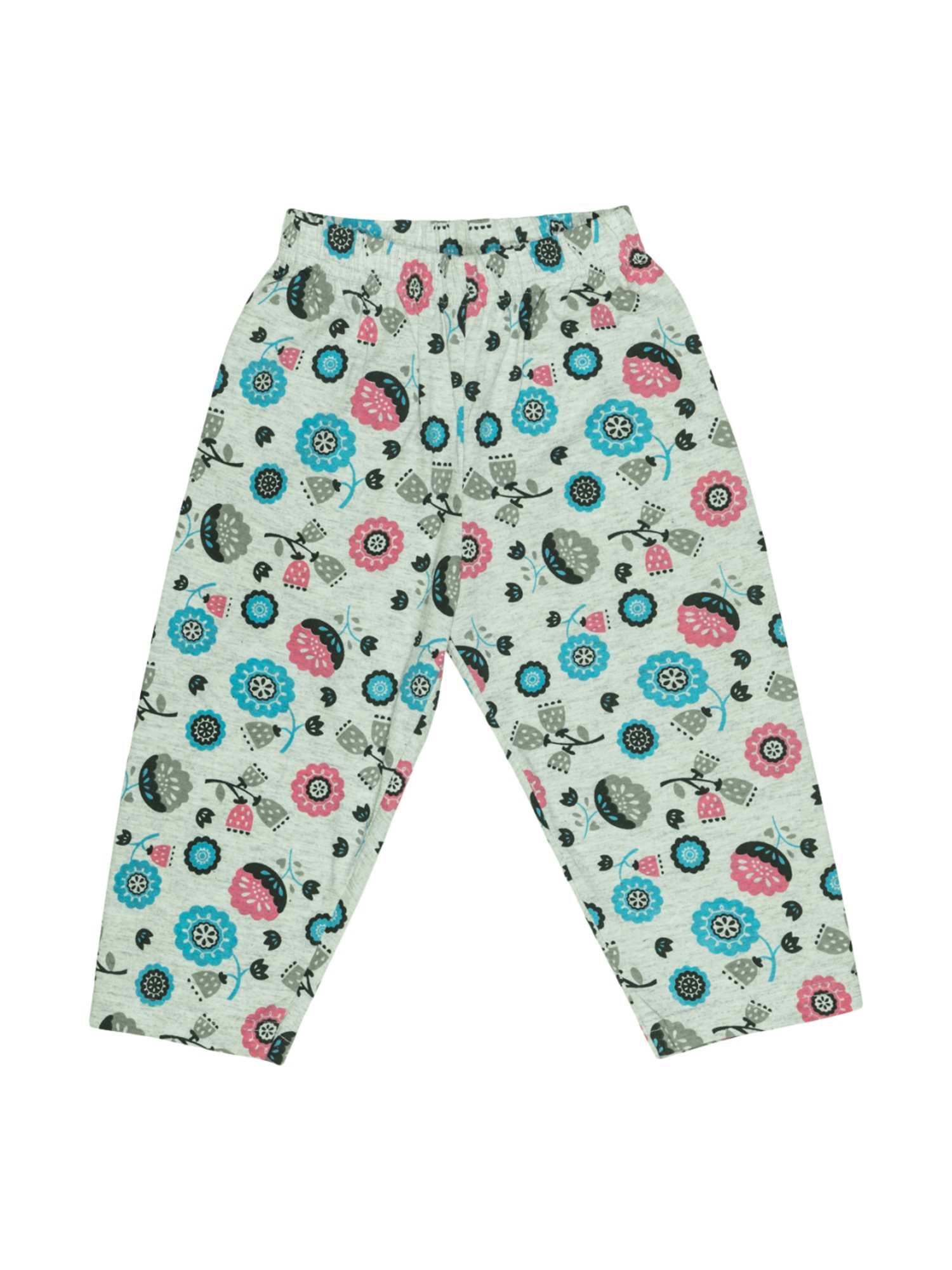 Todd N Teen Kids Blue Cotton Printed T-Shirt & Pants Set