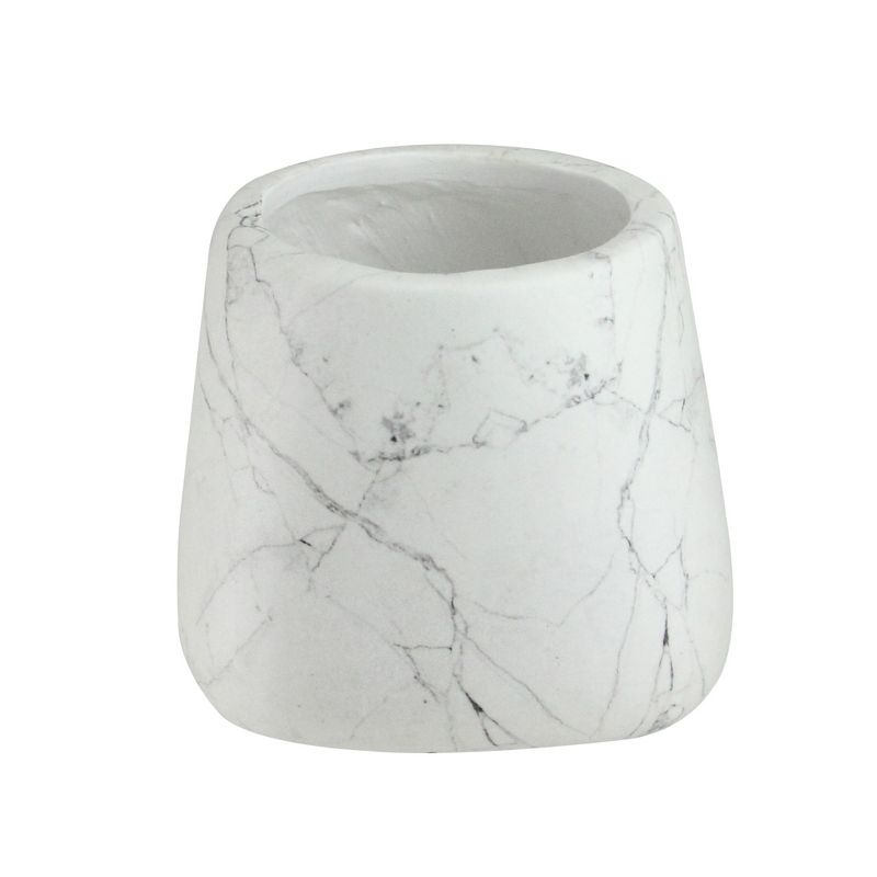 Set of 2 Planters with Stand Gold - CosmoLiving by Cosmopolitan