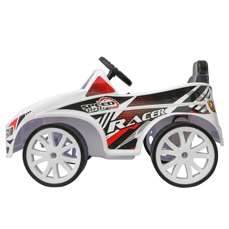Kid Motorz 6V Speed Racer Powered Ride-On - White