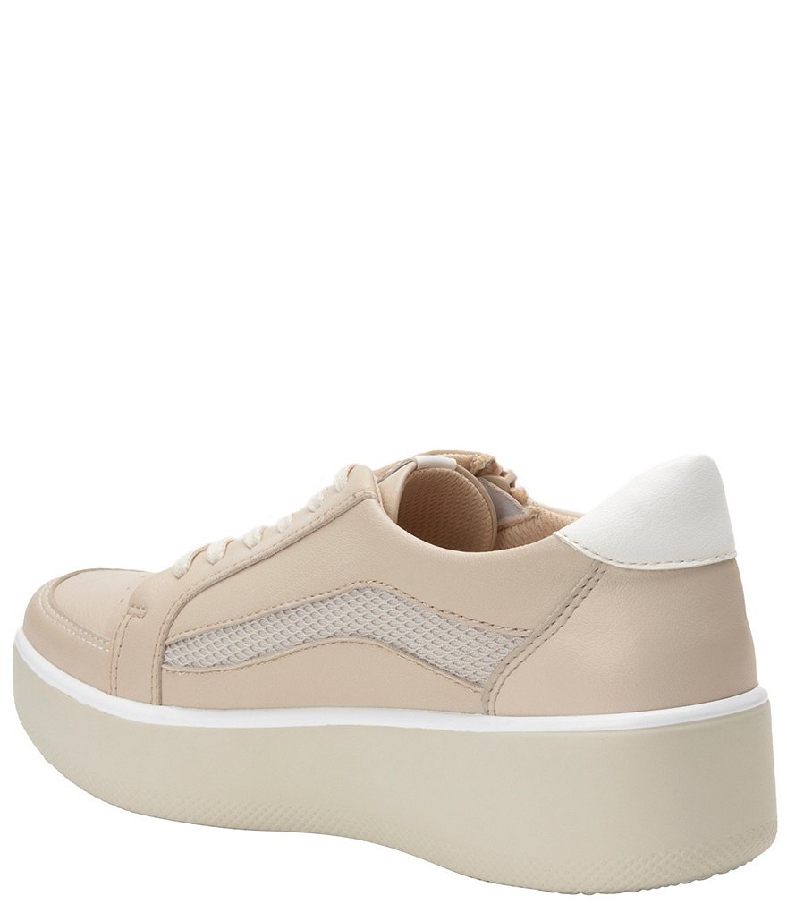 Kendall + Kylie Women's Anthracite Leopard EZORA 2.0 Low Top Lace Up Multi Sneakers