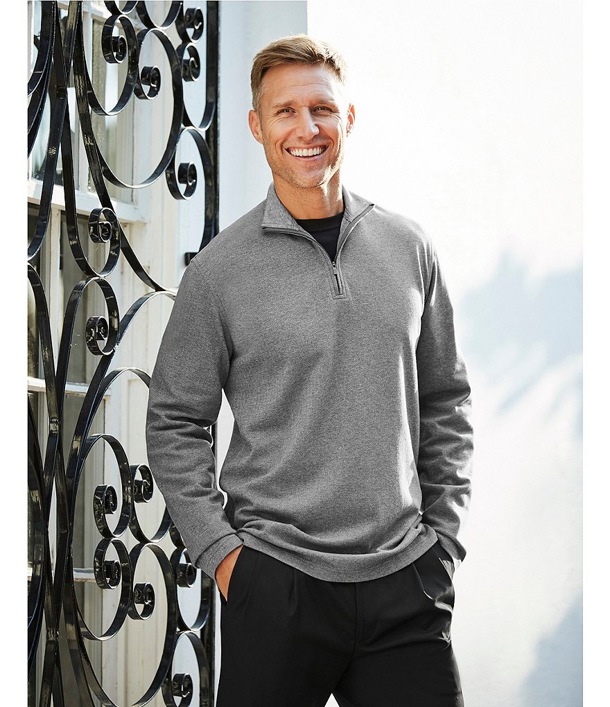 Daniel Cremieux Signature Solid Pleated Dress Pants